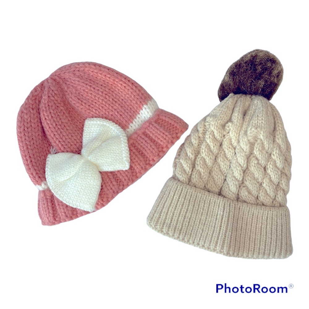 Knitted Baby Beanies
